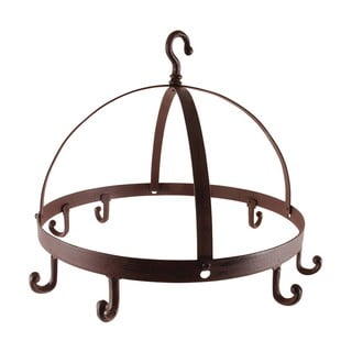 Wieszak żeliwny na zioła z 6 haczykami Esschert Design, ⌀ 37,2 cm