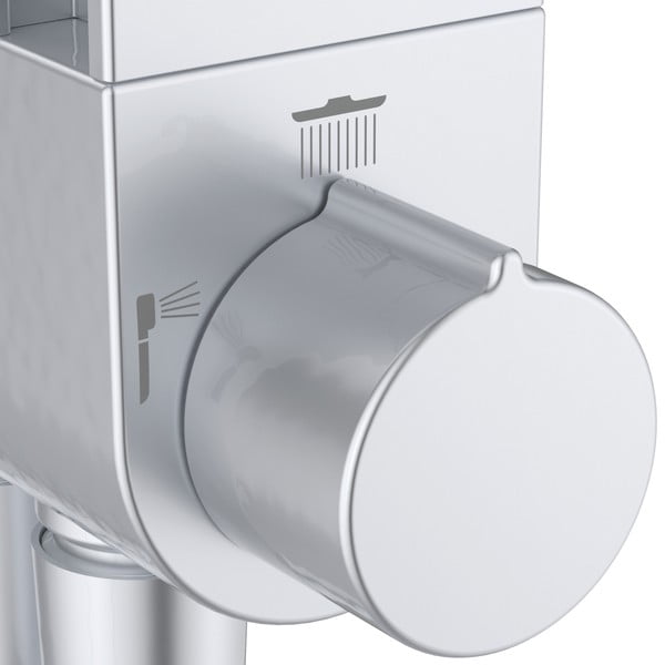 Metalowy zestaw prysznicowy w kolorze matowego srebra 110 cm ALU+ – Ideal Standard-image-3