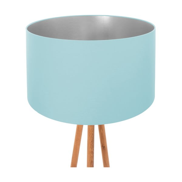 Lampa stojąca Light Blue Silver-image-1