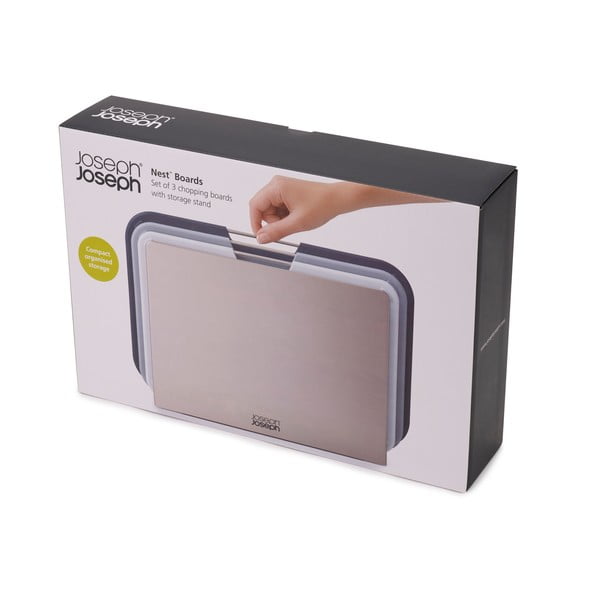 Zestaw 3 desek do krojenia w stojaku Joseph Joseph Nest, 32 x 22 cm-image-4