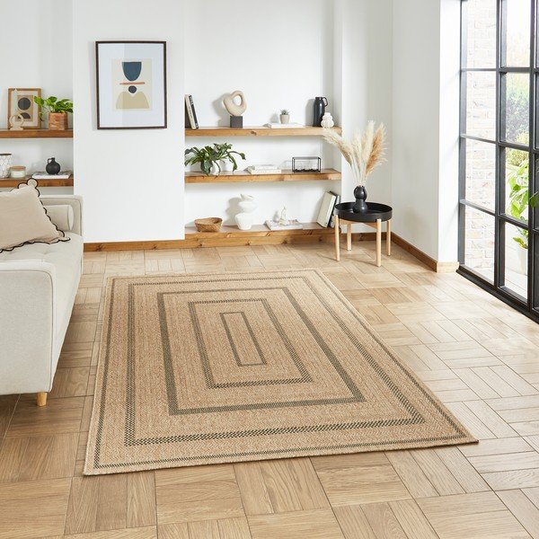 Jasnobrązowy dywan odpowiedni na zewnątrz 120x170 cm Nomad – Think Rugs-image-2