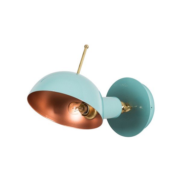 Jasnoniebieski kinkiet Homemania Decor Oglio-image-2