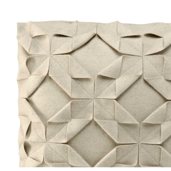 Poszewka na poduszkę z filcu 50x50 cm Origami felt – HF Living-image-1
