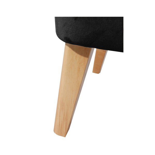 Czarny fotel Max Winzer Brandon Suede-image-4