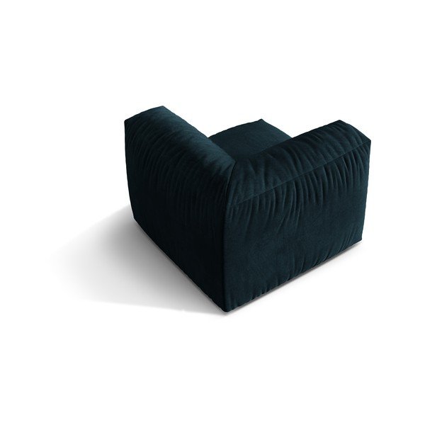 Ciemnoniebieski aksamitny moduł sofy (strona zmienna) Martina – Micadoni -image-2