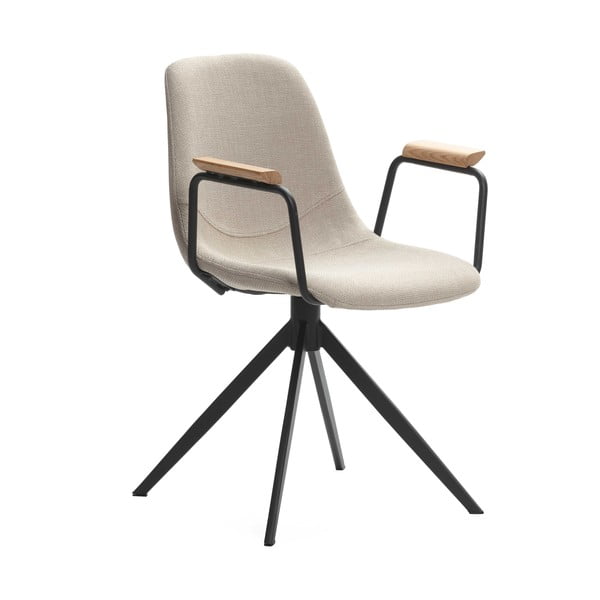 Beżowe krzesła zestaw 2 szt. Tali – Marckeric