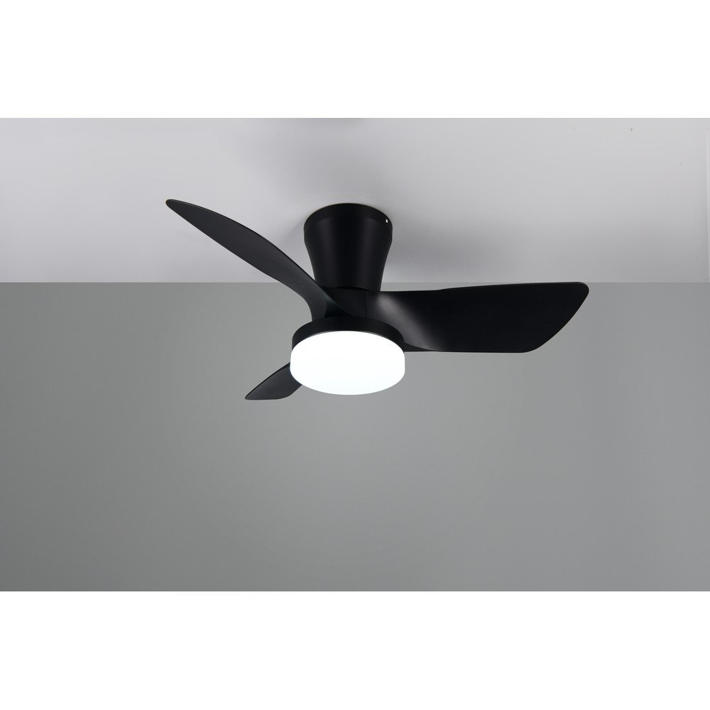 Czarna lampa sufitowa LED Randers – Reality (zdjęcie 3)