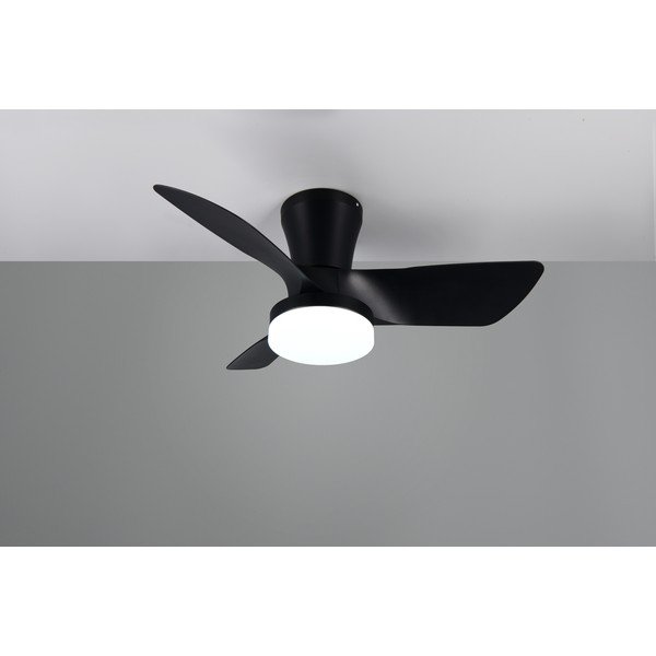 Czarna lampa sufitowa LED Randers – Reality-image-2