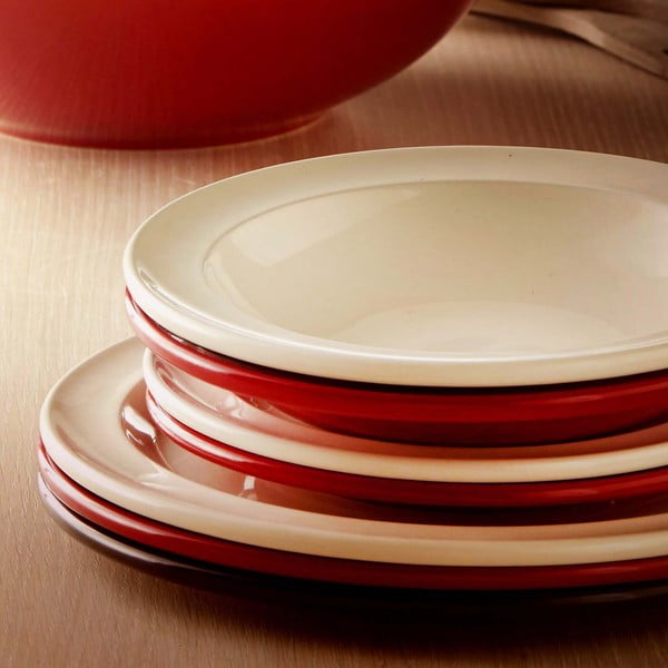 Biały talerz deserowy Emile Henry, ⌀ 21 cm-image-1