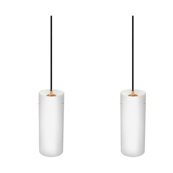 Lampa podwójna Paipu Elementary, opal matte/copper/black/copper-image-1