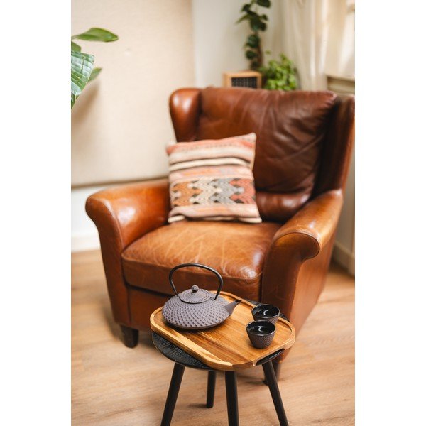 Bordowe żeliwne filiżanki zestaw 2 szt. 100 ml Xilin – Bredemeijer-image-2