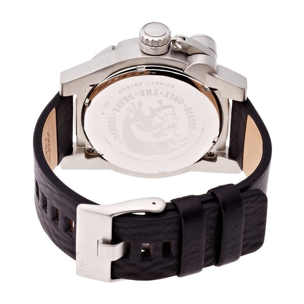 Zegarek męski Diesel ze skórzanym paskiem Pierre-image-1