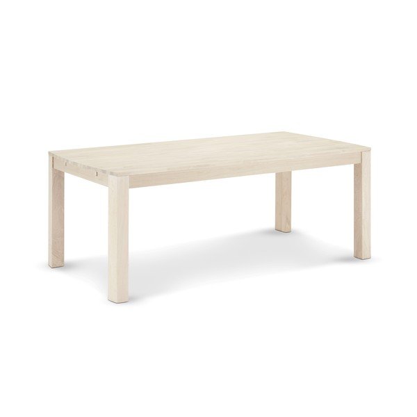 Rozkładany stół z litego drewna dębowego 100x200 cm Paris – Furnhouse-image-1