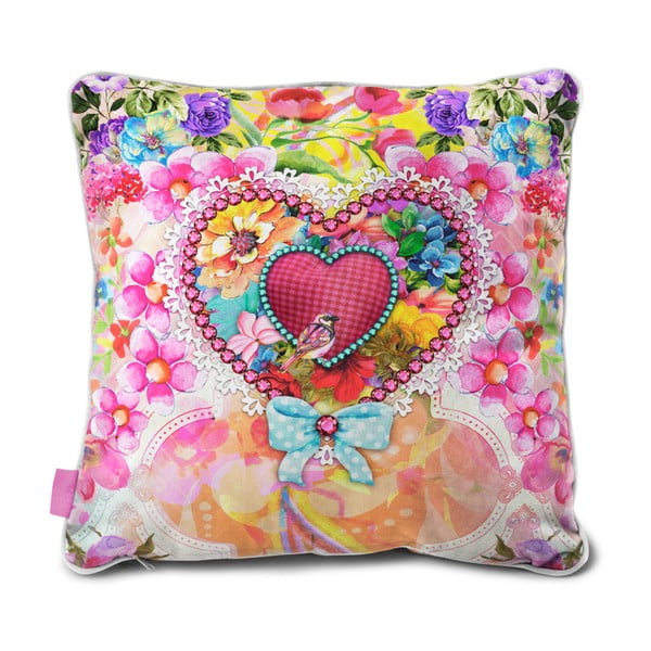 Aksamitna poduszka Dreamhouse So Cute Lizzy, 70x70 cm