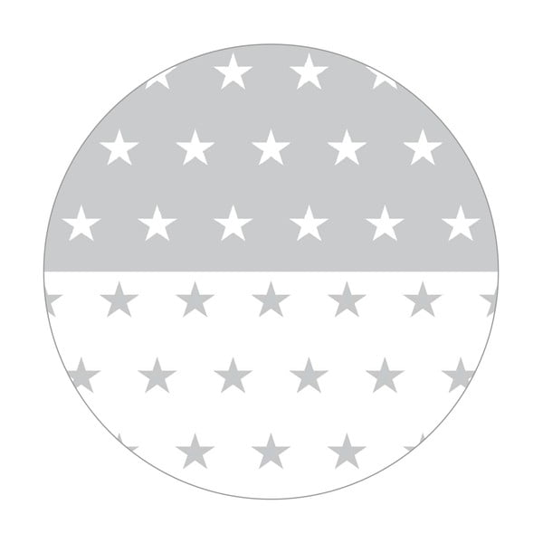 Białe łóżeczko na kółkach z baldachimem 60x120 cm Little stars – Roba-image-4