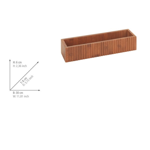 Samoprzylepny bambusowy organizer na przyprawy Mera – Wenko-image-4