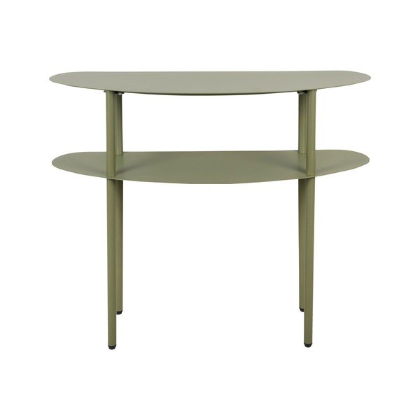 Zielona metalowa konsola 28x90 cm Riqueza – Leitmotiv-image-2