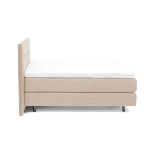 Piaskowe łóżko kontynentalne Vivonita Lando, 180x200 cm-image-1