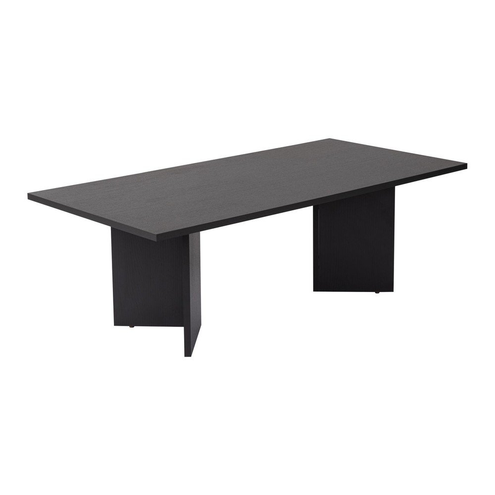 Czarny stolik z matowym wykończeniem 60x119 cm Sabin – Kalune Design