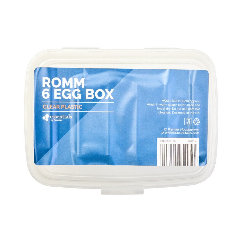 Plastikowy organizer na jajka do lodówki 20x13 cm Romm – Premier Housewares (zdjęcie 3)