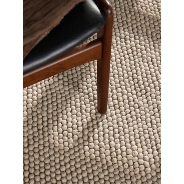 Beżowy wełniany okrągły dywan tkany ręcznie ø 200 cm Richmond Diana – Ted Baker-image-2