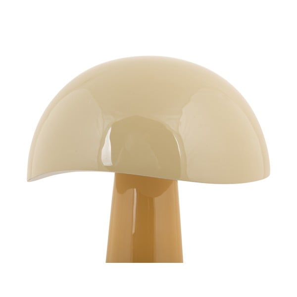 Lampa stołowa w kolorze ochry z metalowym kloszem (wysokość 33 cm) Grato – Leitmotiv-image-1