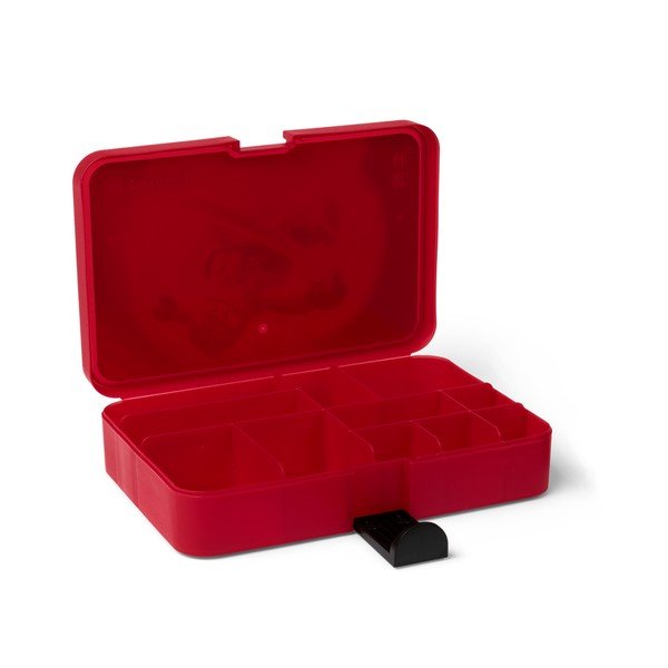 Czerwony pojemnik z przegródkami LEGO® Ninjago-image-2