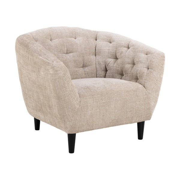 Beżowy fotel Ria – Actona