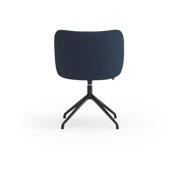 Ciemnoniebieski tapicerowany fotel jadalniany Mogi – Teulat-image-3