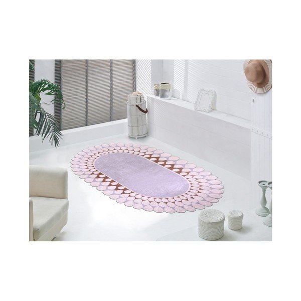 Dywan Vitaus Zinno Oval Kahve, 80x120 cm-image-1