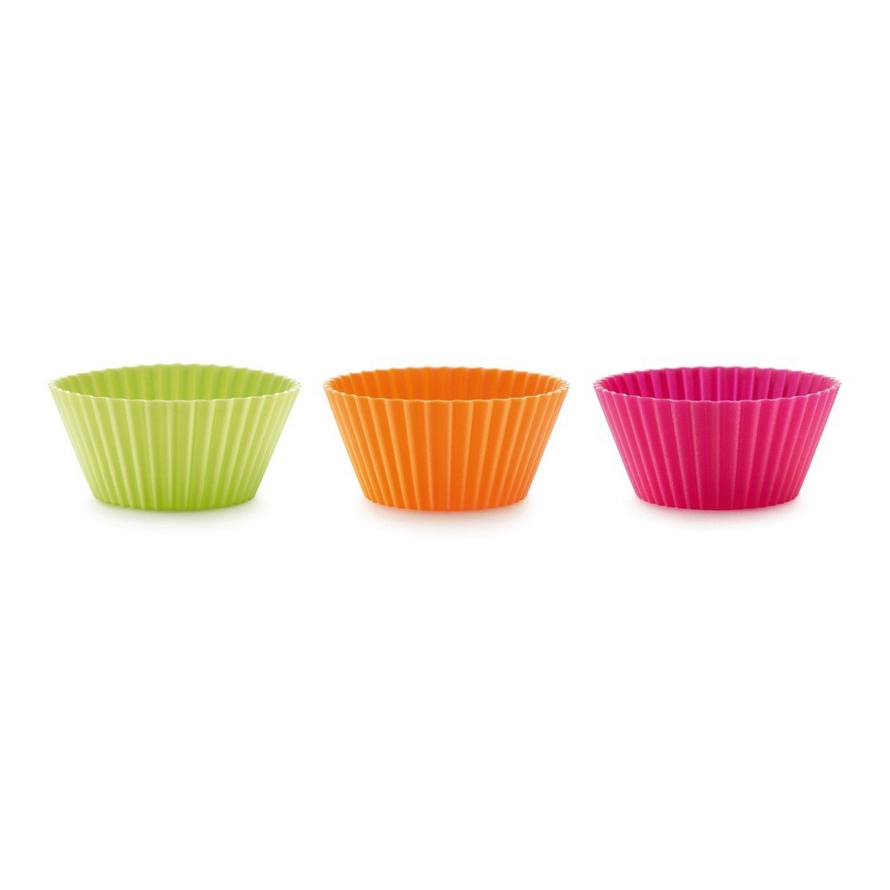 Silikonowe formy na muffiny zestaw 12 szt. ø 7 cm – Lékué