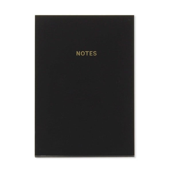 Notes A5 Go Stationery Mono Black