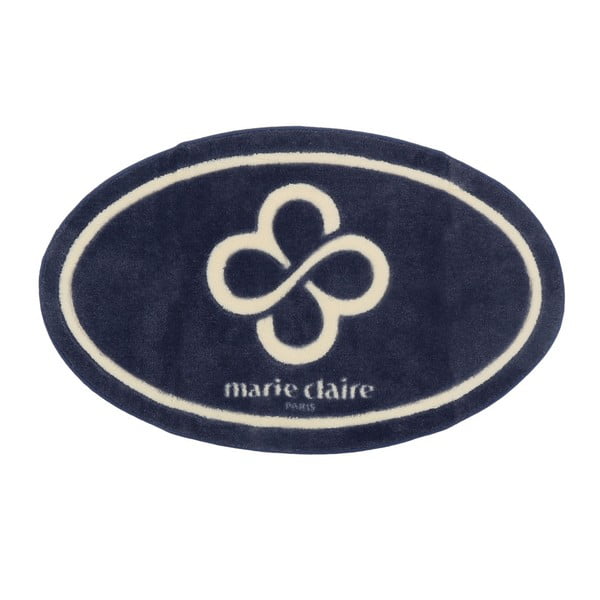 Ciemnoniebieski dywanik łazienkowy Marie Claire, 66x107 cm