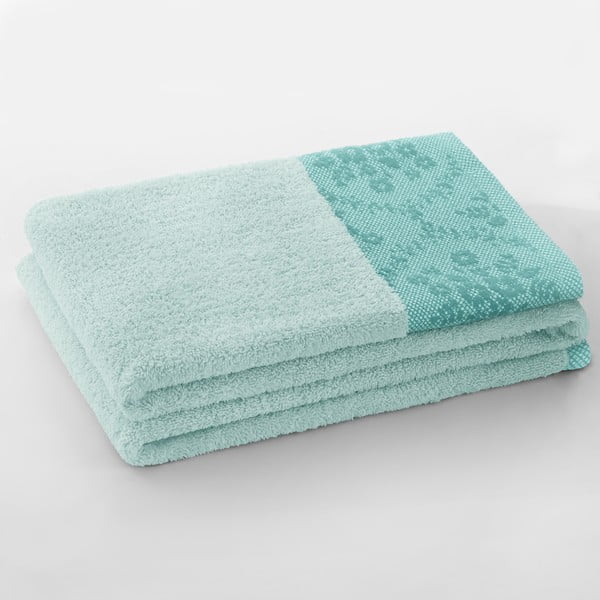 Jasnoniebieski bawełniany ręcznik frotte 50x90 cm Crea – AmeliaHome