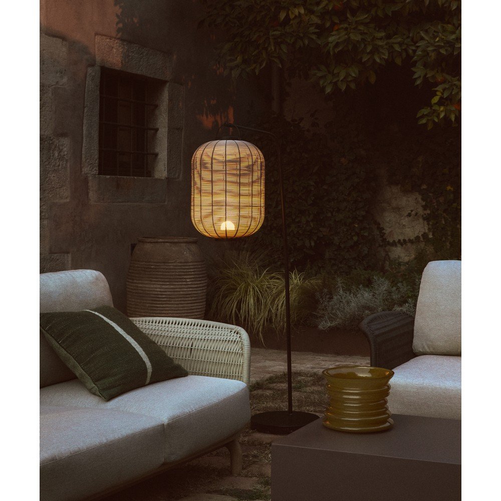 Szarobrązowy lampion LED na USB (wysokość 55 cm) Saranella – Kave Home (zdjęcie 4)