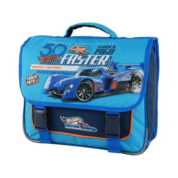 Niebieski tornister Bagtrotter Hot Wheels-image-2