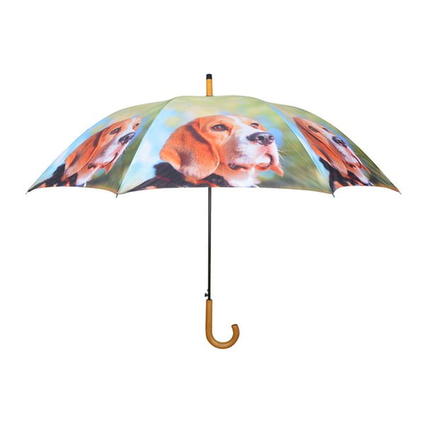 Jasnozielony parasol w pieski Esschert Design 