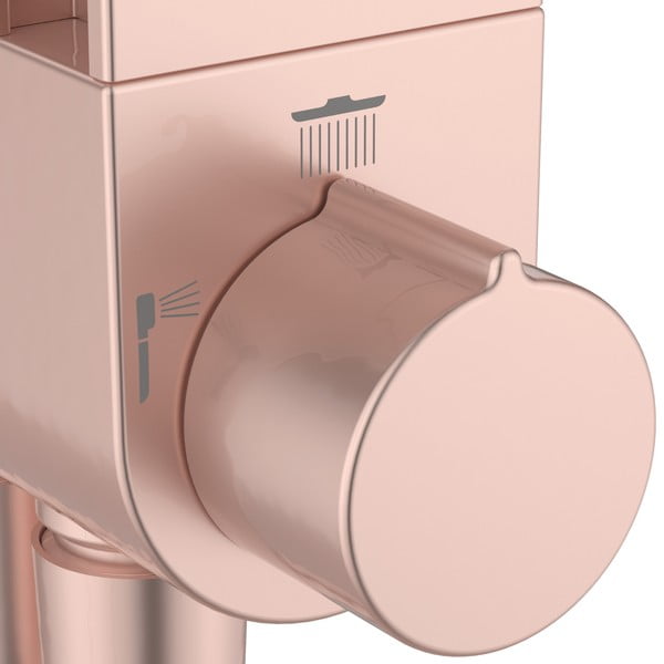 Jasnoróżowy metalowy zestaw prysznicowy 110 cm ALU+ – Ideal Standard-image-3