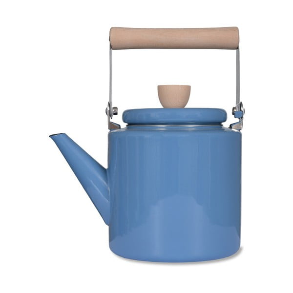 Niebieski dzbanek emaliowany do herbaty Garden Trading Stove Kettle, 2 l