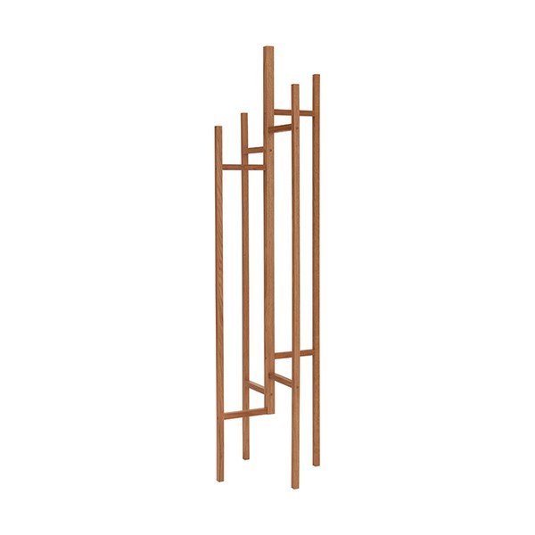 Stojący wieszak drewniany Woodman Eigen-image-2