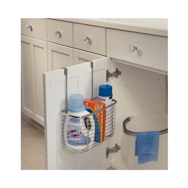 Metalowy koszyk na drzwiczki kuchenne iDesign Axis Over-image-1