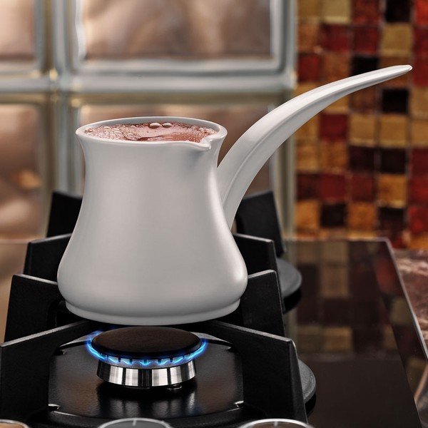 Zestaw 2 porcelanowych dżezw do kawy Nina-image-1