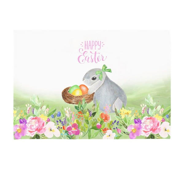 Zestaw 2 mat stołowych Apolena Happy Easter Eggs, 33x45 cm