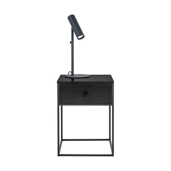 Czarna szafka nocna Vita – House Nordic-image-4