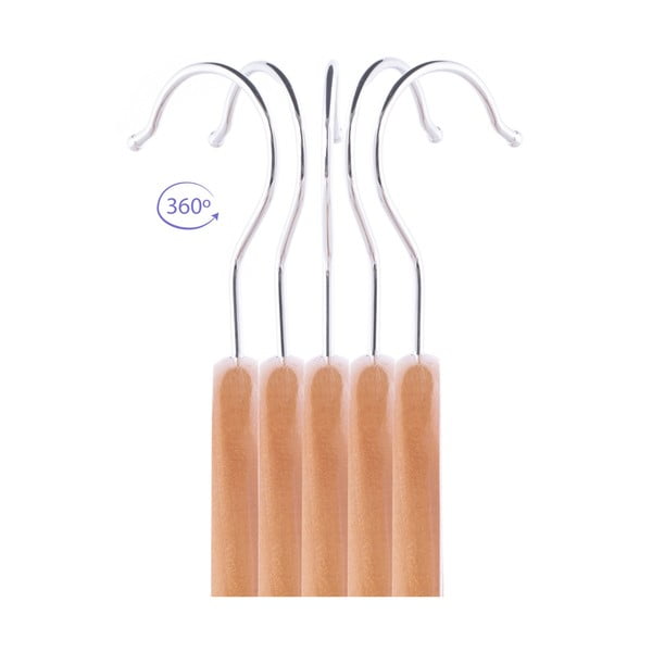 Drewniane wieszaki zestaw 50 szt. Storn – Homede-image-3