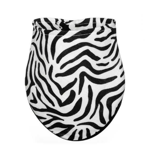 Materiałowy śliniak-bandana T-TOMI Zebra Skin