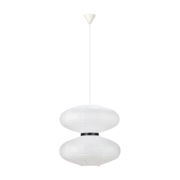 Biała lampa wisząca Markslöjd Dual, ø 60 cm-image-2