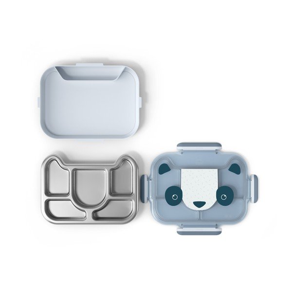 Pudełko na przekąski dla dzieci Wonder Blue Panda - Monbento-image-4