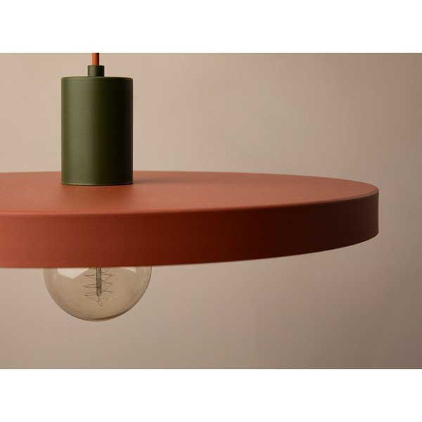 Ceglasta metalowa lampa wisząca ø 40 cm Ori – Micadoni -image-4