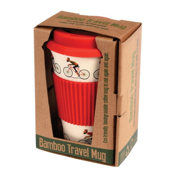 Bambusowy kubek podróżny Rex London Le Bicycle, 400 ml-image-2